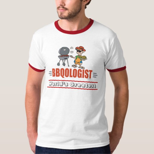 Funny BBQ T-shirt (Voorkant)