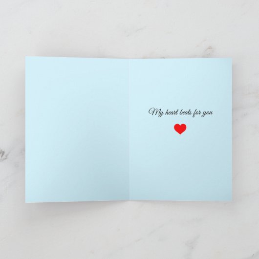 Funny be My Valentijn Cartoon Vampire Bat Name Feestdagen Kaart (Binnen)