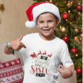 Funny be Naughty Save Santa T-shirt