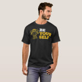Funny Be Yourself Love For Robots Science Geek Rob T-shirt (Voorkant volledig)