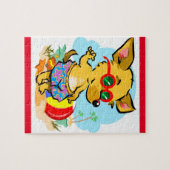 Funny Beach Chihuahua Dog Legpuzzel (Horizontaal)