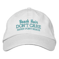 Funny Beach Hair, zorg niet voor de eigen naam van