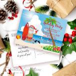 Funny Beach Kerstfeest Uitnodiging Briefkaart<br><div class="desc">Omarm de vakantiedrang met een twist en spreid de vrolijkheid met onze Custom Funny Beach Christmas Party Invitation Briefkaarten. Het warme zandstrand en de koele vakantievibes maken een grillige combo die zeker een lach zal brengen. Personaliseer elke kaart met je eigen boodschap om die extra persoonlijke touch toe te voegen....</div>