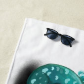 Funny Beach Towel hoopt op eieren naar Hatch Strandlaken (In situ)