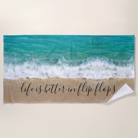 Funny Beach Vacation Strandlaken (Voorkant)