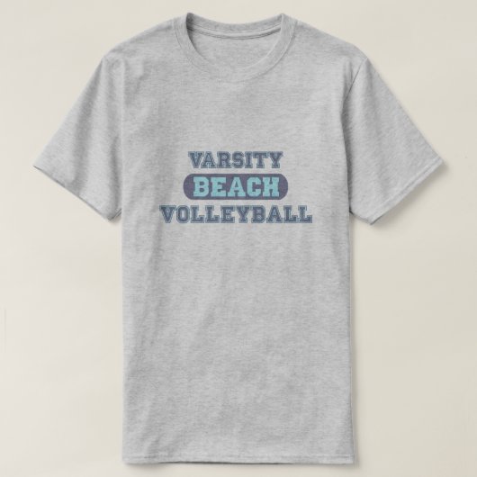 Funny Beach Volleyball T-shirt (Design voorkant)