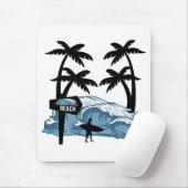 Funny Beach Wave Muismat (Met muis)