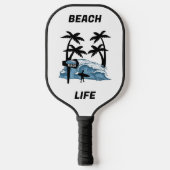 Funny Beach Wave Pickleball Paddle (Voorkant)