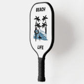 Funny Beach Wave Pickleball Paddle (Links)