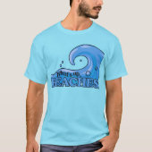 Funny Beach Wave-tanktop T-shirt (Voorkant)