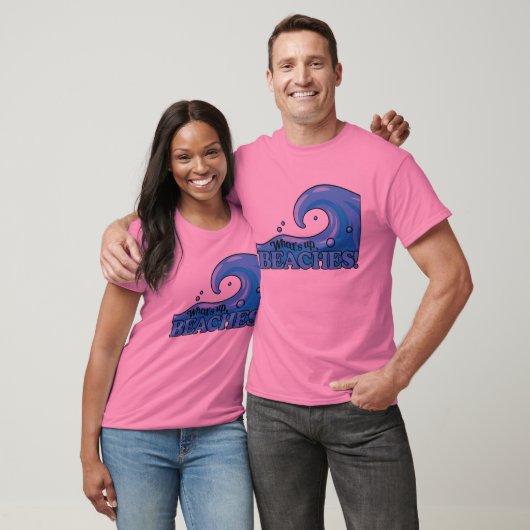 Funny Beach Wave-tanktop T-shirt (Unisex)