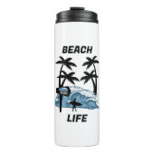 Funny Beach Wave Thermosbeker (Voorkant)
