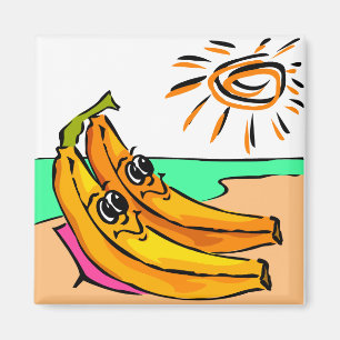 Funny Beach Wedding Idea Magneet