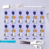 Funny Beagle Dog Birthday Tissue Paper Tissuepapier (Craft)