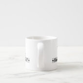 Funny Beagle Dog Espresso Kop (Achterkant)