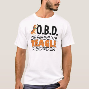 Funny Beagle geobsedeerd T-shirt