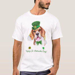 Funny Beagle Gold St. Patricks Day T-shirt