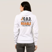 Funny Beagle Hoodie (Achterkant volledig)