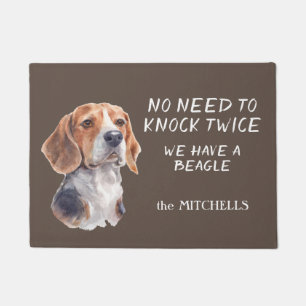 Funny Beagle Hound Doormat Deurmat