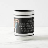 Funny Beagle Love My Dad Hondenliefhebber