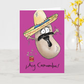 Funny Bean Have a Blast Happy Birthday Kaart (Gele Bloem)