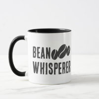 Funny Bean Whisperer Mok – Koffieliefhebber & Bari