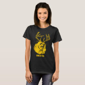 Funny Bear Plus Deer Equals Beer Deer Hunting Usa  T-shirt (Voorkant volledig)