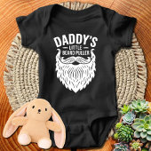 Funny Beard Baby Grow-Daddy's Little Beard Puller Romper