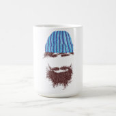 Funny Beard & Beanie Mok - Novelty Coffee Cup met (Midden)