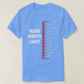 Funny Beard Chart T-shirt (Design voorkant)