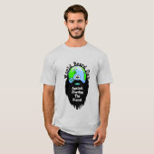 Funny Beard Day Environmentalist T-Shirt (Voorkant volledig)