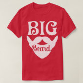 Funny Beard geeft Big Beard 2 T-shirt (Design voorkant)