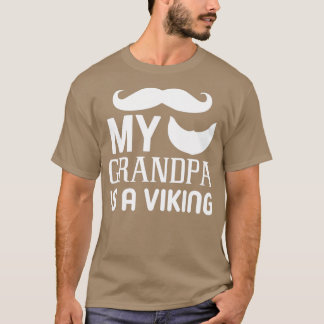 Funny Beard geeft mijn opa een Viking 6 T-shirt