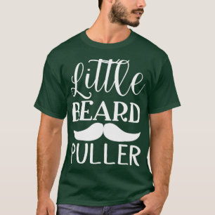 Funny Beard Giften voor mannen Little Beard Puller T-shirt