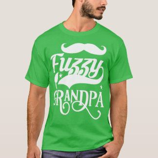 Funny Beard Gifts Fuzzy Grandpa 5 T-shirt