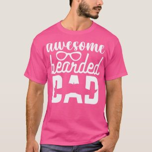 Funny Beard Gifts Geweldige Beared Dad 5 T-shirt