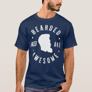 Funny Beard Shirt voor gekookt Geweldige Tattoo
