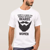 FUNNY BEARD SLOGAN T-SHIRT MANNEN NOVELTY PRINT GI (Voorkant)