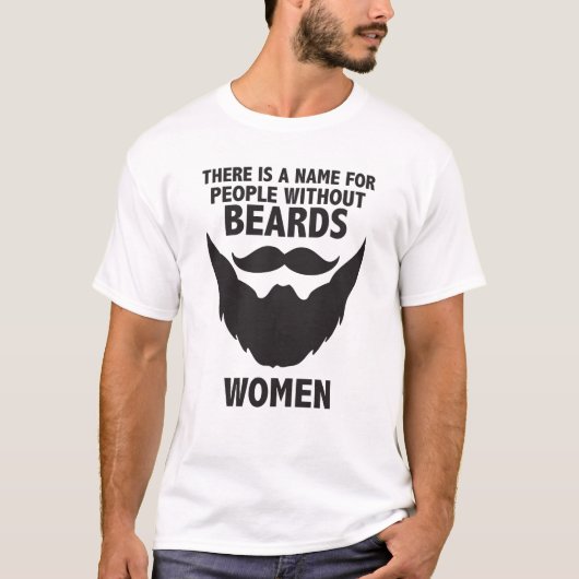FUNNY BEARD SLOGAN T-SHIRT MANNEN NOVELTY PRINT GI (Voorkant)