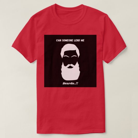Funny Beard TShirt (Design voorkant)