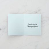 Funny Bearded Chicken Head Close-Up  Kaart (Binnen)