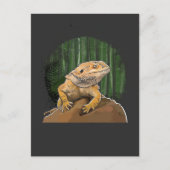 Funny Bearded Dragon Reptile Dierenvriend Briefkaart (Voorkant)