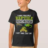 Funny Bearded Dragon Turtle Reptile Lover T-shirt (Voorkant)