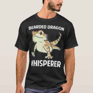 Funny Bearded Dragon Whisperer Meme Zoo Pet Wild T-shirt