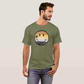 Funny Bearded Happy Gay Beer Pride Flag T-shirt (Voorkant volledig)