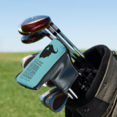 Funny Bearded Mannen Quote Golfheadcover (Insitu)