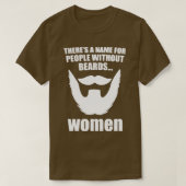Funny Beards Quote T-shirt (Design voorkant)