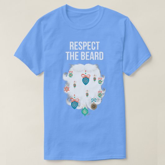 Funny Beared Mannen Beards Lover kerstcadeau 1 T-shirt (Design voorkant)