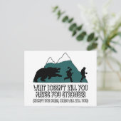 Funny bears briefkaart (Staand voorkant)