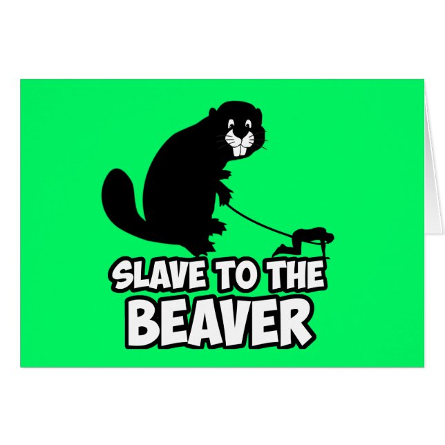 Funny Beaver (Voorkant Horizontaal)
